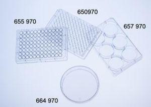 CELL CULTURE MICROPLATE, 96 WELL, PS, F-BOTTOM 